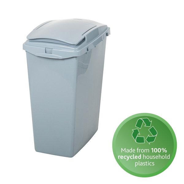 Addis Housewares Addis 3 Piece Set Recycling Trash Waste Utility